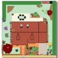 Plan du jardin de Boigny