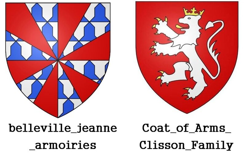 jeanne de belleville Coat_of_Arms_Clisson_Family