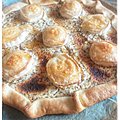 Tarte rustique au chèvre et au miel
