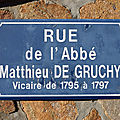 Venansault (85), rue de l'abbé Matthieu de Gruchy