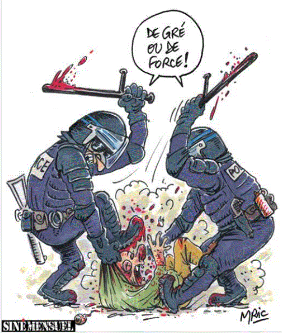 La police française vrai visage