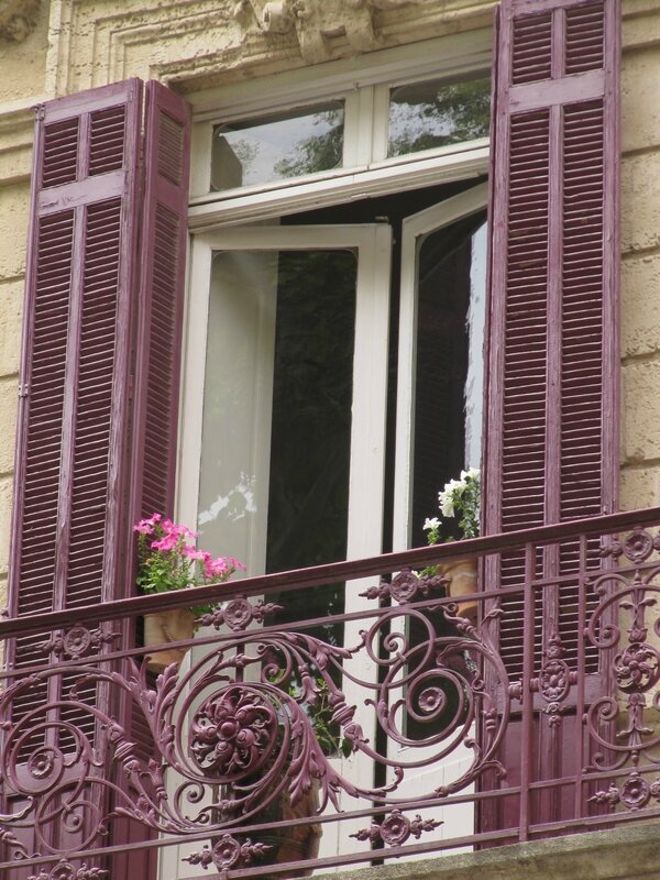 Balcon au couleur du vin -Narbonne-