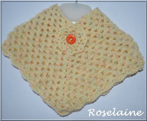 Roselaine 209 Adriafil poncho