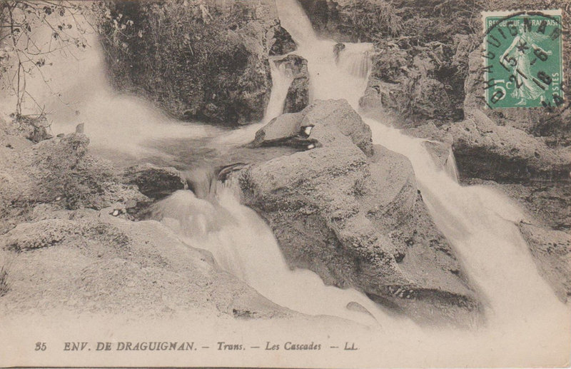 Environs de Draguignan-Trans Les cascades