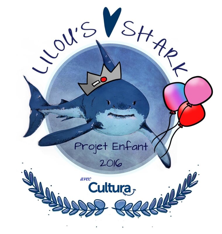 projet enfant shark logo