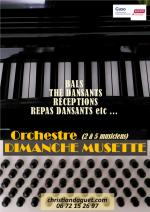 DIMANCHE MUSETTE affiche