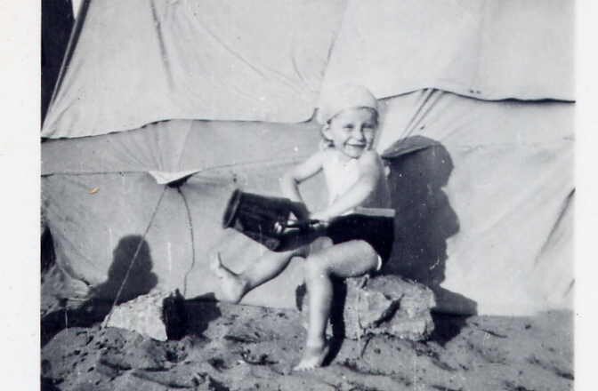 1943 moi plage Rabat