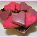Biscuits de noël #6: coeurs planta