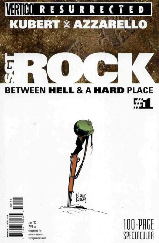 vertigo resurrected sgt rock between hell and a hard place 1
