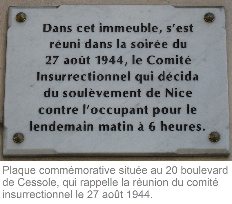 plaque commémo