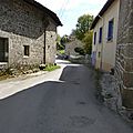 Réaménagement des rues du village des monts, saint-gence