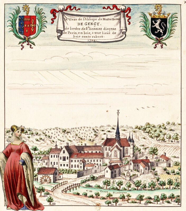 Ordonnance d'Alphonse pour la noblesse du Poitou - Jeanne de Toulouse fonde l'abbaye de Gercy en Brie le salut de leurs âmes
