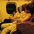 Sleeping Girls in a Kyûshû Shinkansen (N700)