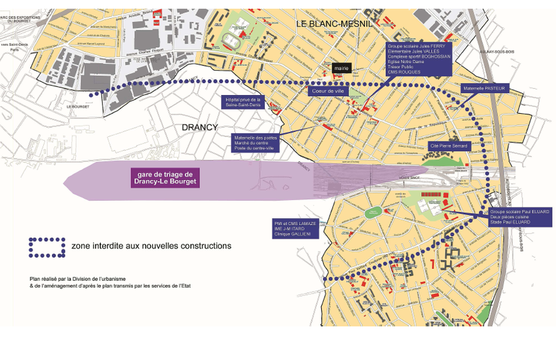 plan de le blanc mesnil