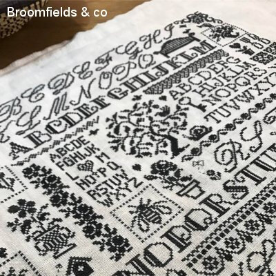 sampler aux fleurs 3