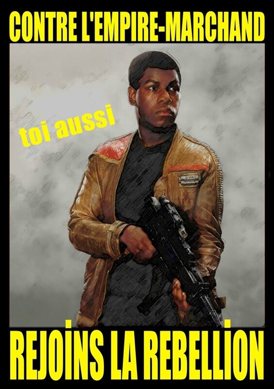 Contre l'Empire-marchand star wars 02 Finn copier