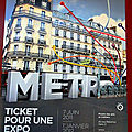 064 - Métro ... un tiket pour une expo