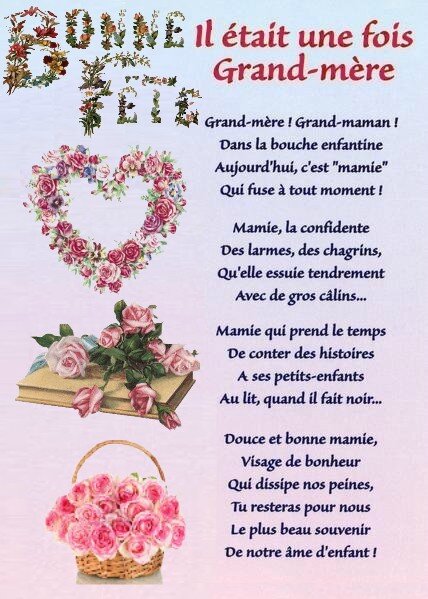 Bonne Fete A Toutes Les Mamies Sylvie A L Infini