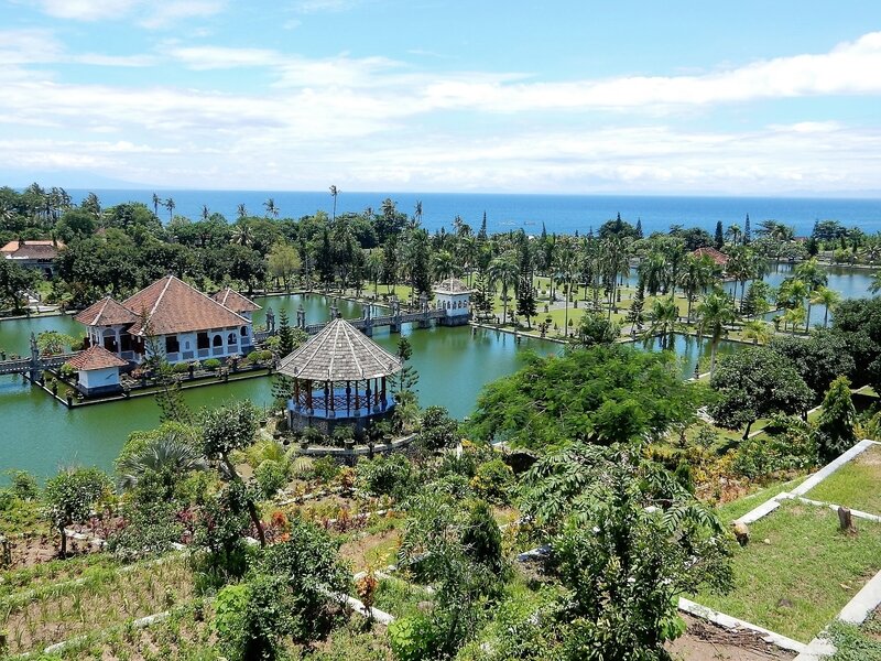 Le palais  d  eau  de Ujung  bali2022