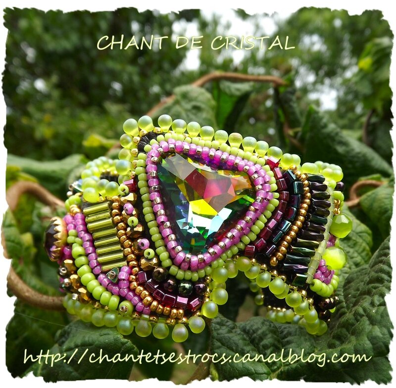 bracelet inspiré du Rocking' Wavy Cuff de Sherry Serafini's 4 - Copie