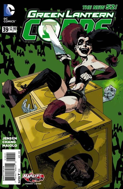 green lantern corps 39 harley variant