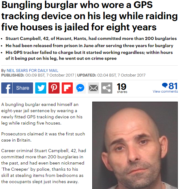 2020-07-10 22_22_36-Hants burglar who wore GPS tracker on crime spree jailed _ Daily Mail Online - O