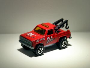 Chevrolet blazer depanneuse de chez Majorette 07
