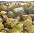 Courgettes frites ( actifry)