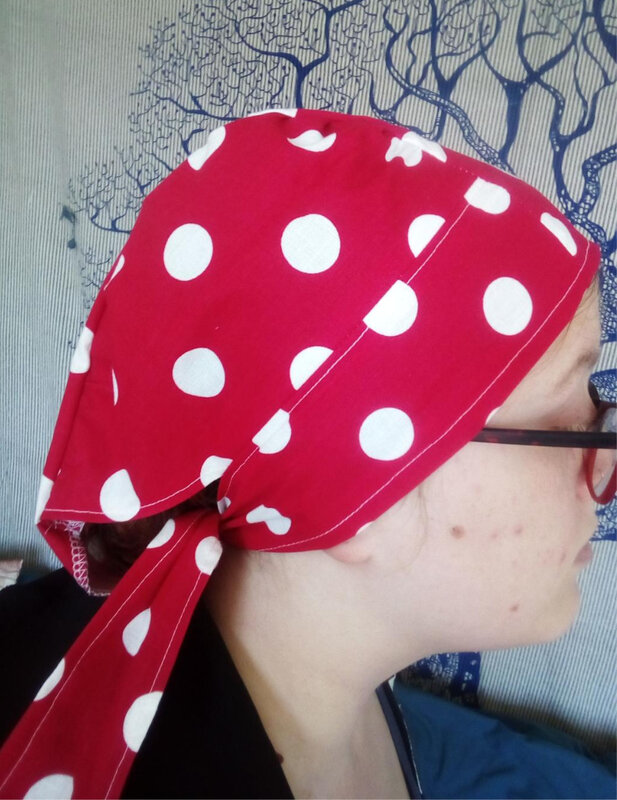 rouge pois blancs 1