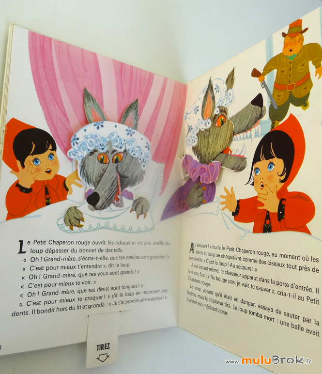 Mon livre pop-up - le petit chaperon rouge : Collectif - 2384530321 - Livres  pour enfants dès 3 ans