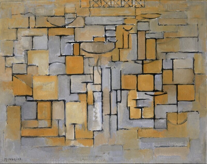 Mondriaan, compositie XV HR