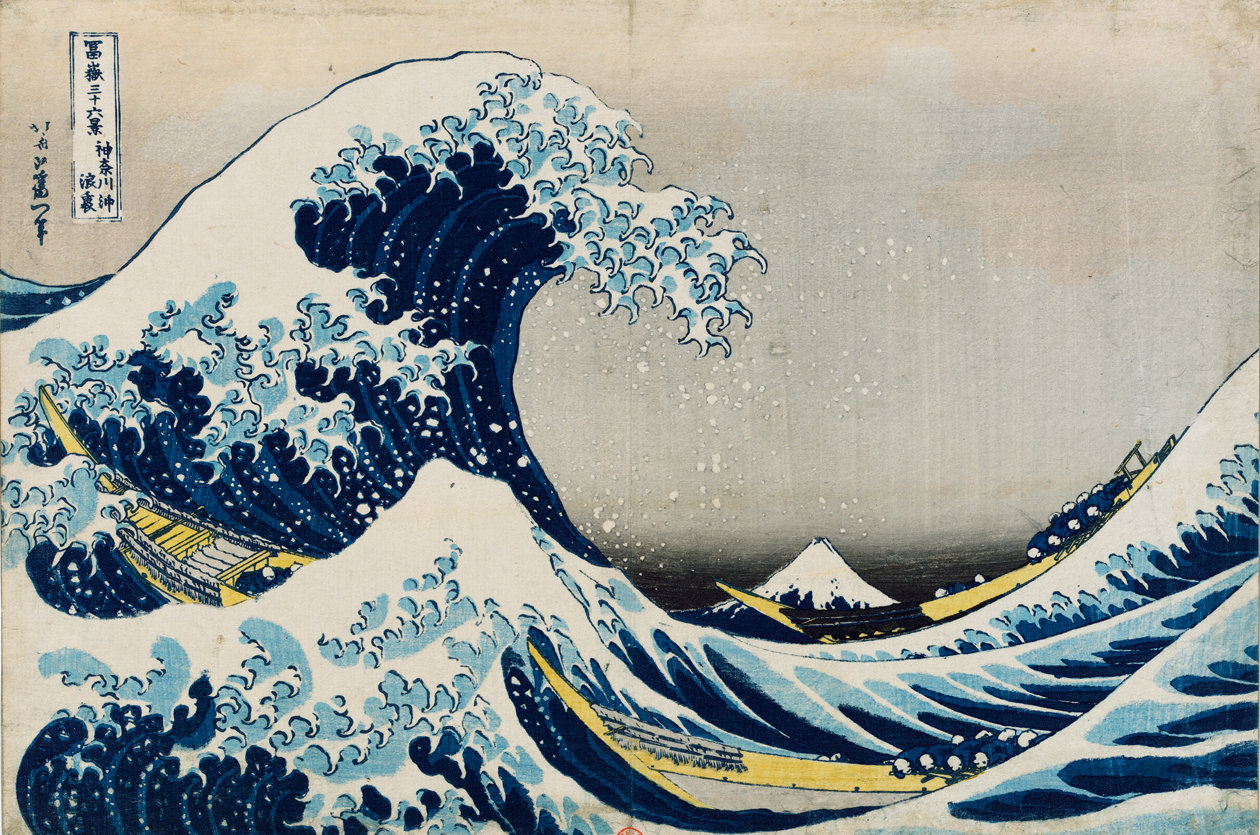 Hokusaï, « le vieillard fou de dessin » et père du manga