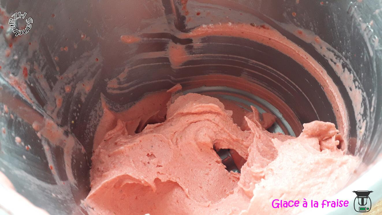 Glace Fraise Thermomix Blanc D Oeuf Glace à la fraise (Thermomix) - BZH SANDRA