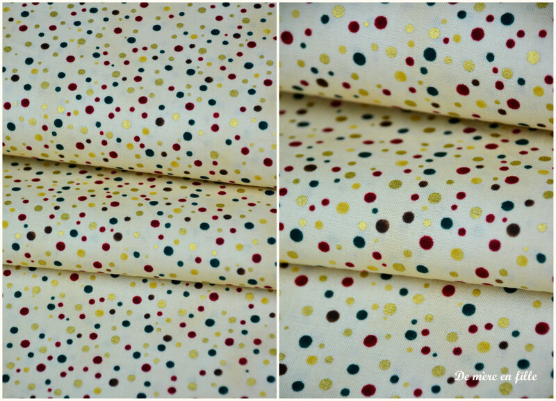 fond beige gros pois 2