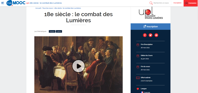 MOOC Lumières 1