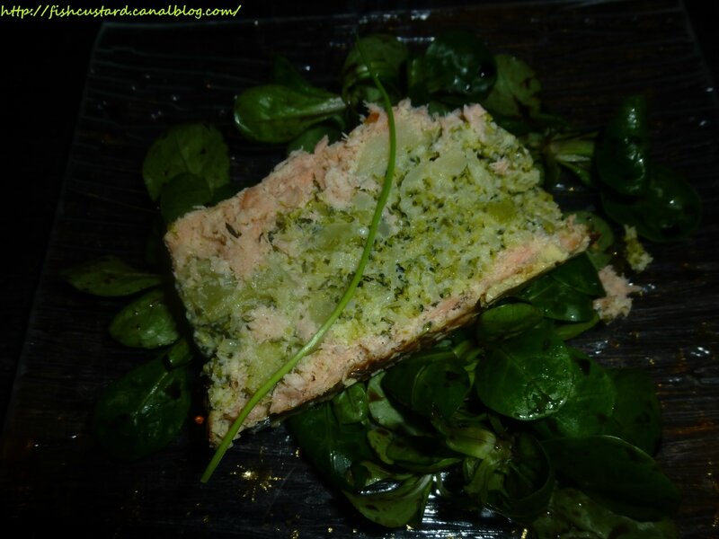 Terrine saumonbrocoli Fish Custard