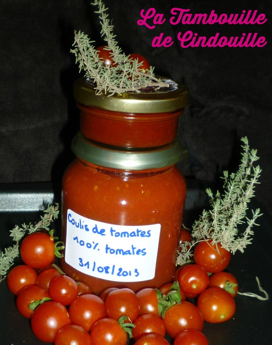 Sauce tomate en conserve