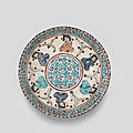 A minai pottery bowl, persia, 12th-13th century