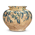 A blue-splashed jar, Tang dynasty
