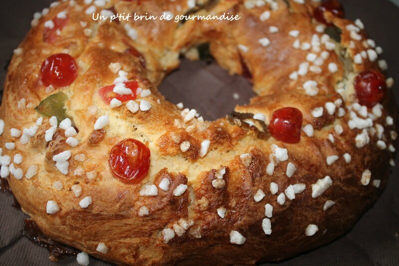 Brioche aux fruits confits Un p'tit brin de gourmandise