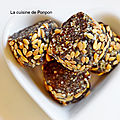 Tranches d'énergie noix de cajou, pruneaux, dattes, linette et spiruline, vegan