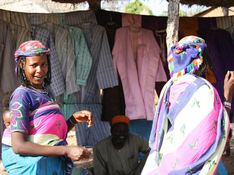 Photo-femmes-Peules-au-marché-Bororos-Boubandjida