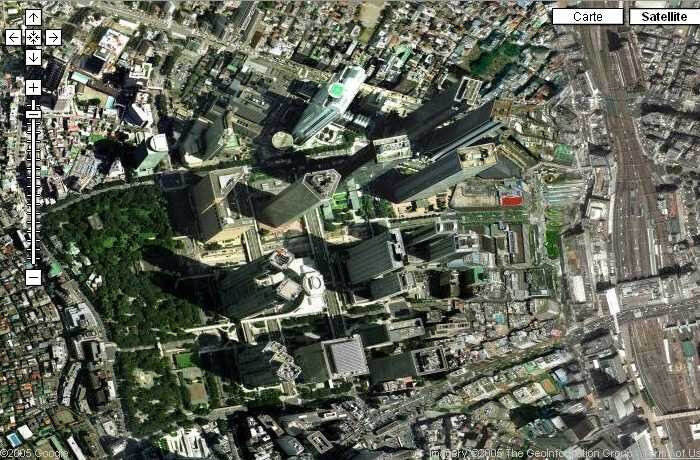 CanalBlog Google Maps Tokyo Shinjuku Mairie01