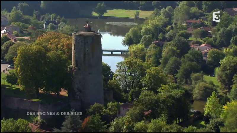 Cité médiévale de Vouvant et sa tour mélusine des racines et des ailes (2)