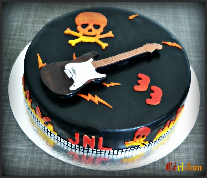 Gâteau Rock