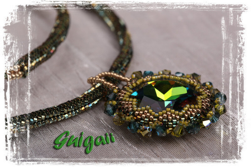 Collier Green Sphinx étoilé 267