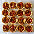 Mini-pizzas ou petits paniers aux 4 poivrons 