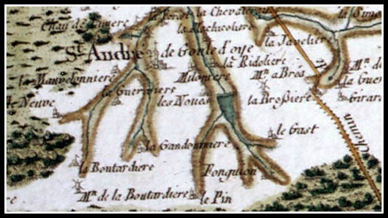 St-André-Goule-d'Oie cassini