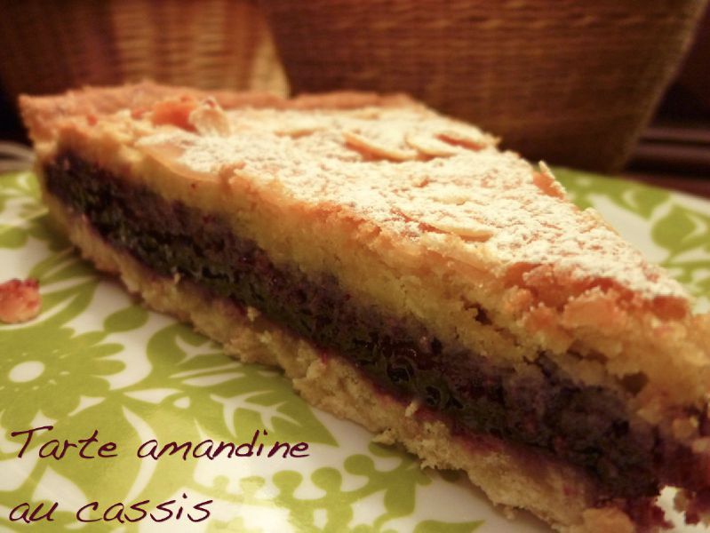 Tarte Amandine Au Cassis Oranges Et Epices