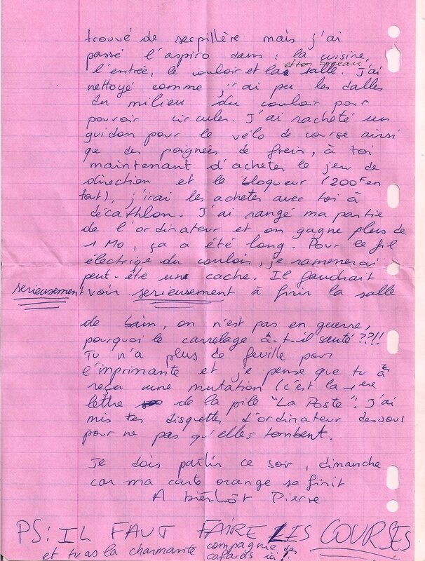 lettre Pierrot 31 août 1997 (2)